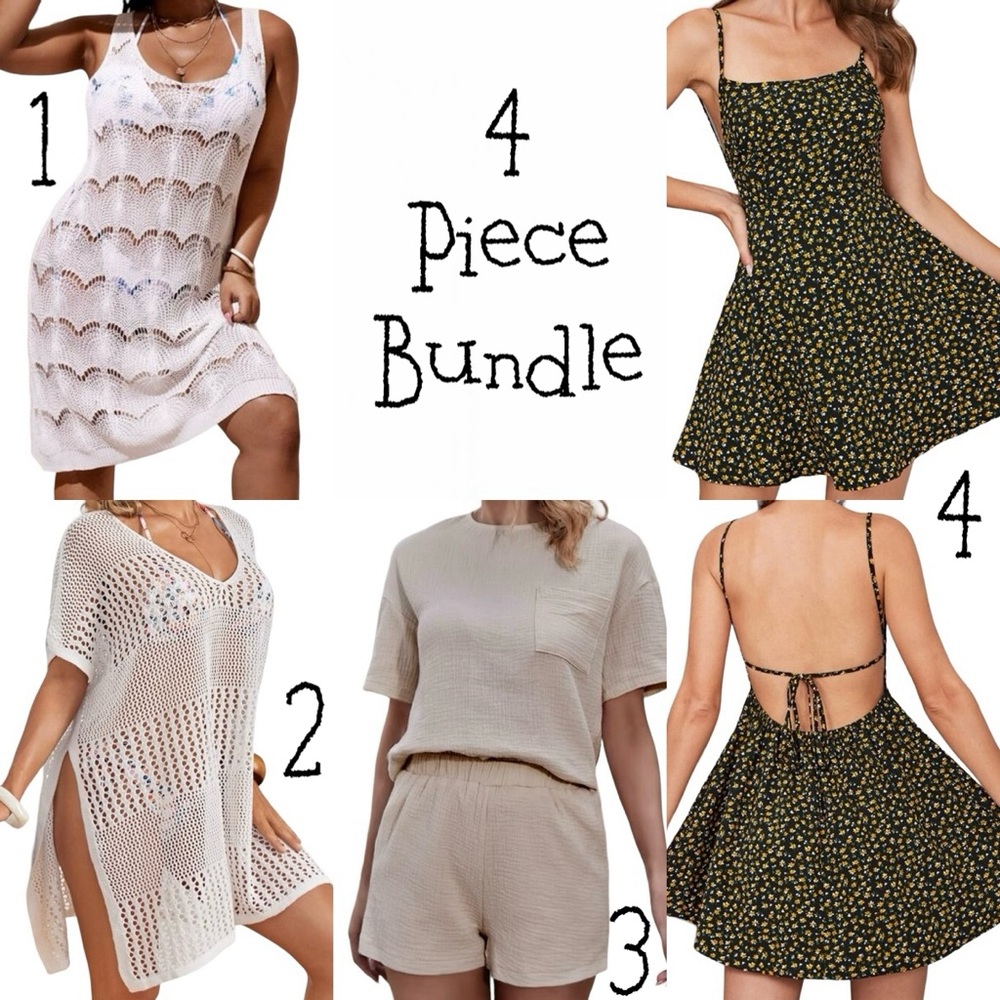 4 piece dress / set bundle